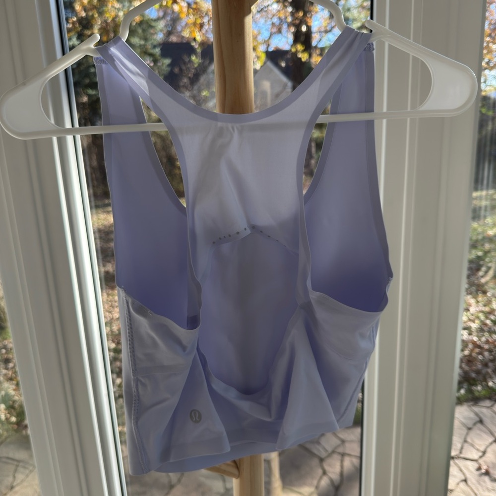 Lululemon Fast and Free Tank Top Light Serene Blue Size Small - Picture 5 of 5